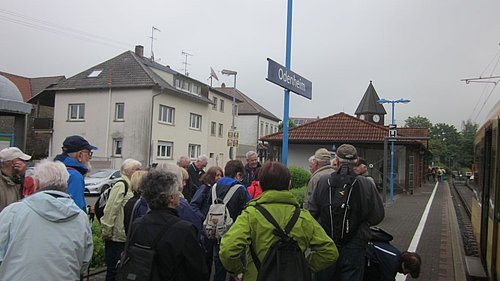 Bahnsteig Odenheim